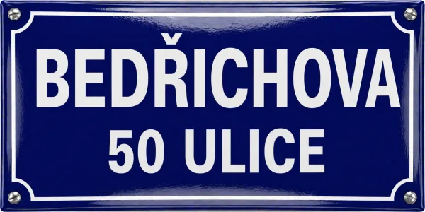 Smaltovaná ulice DAR ulice 42